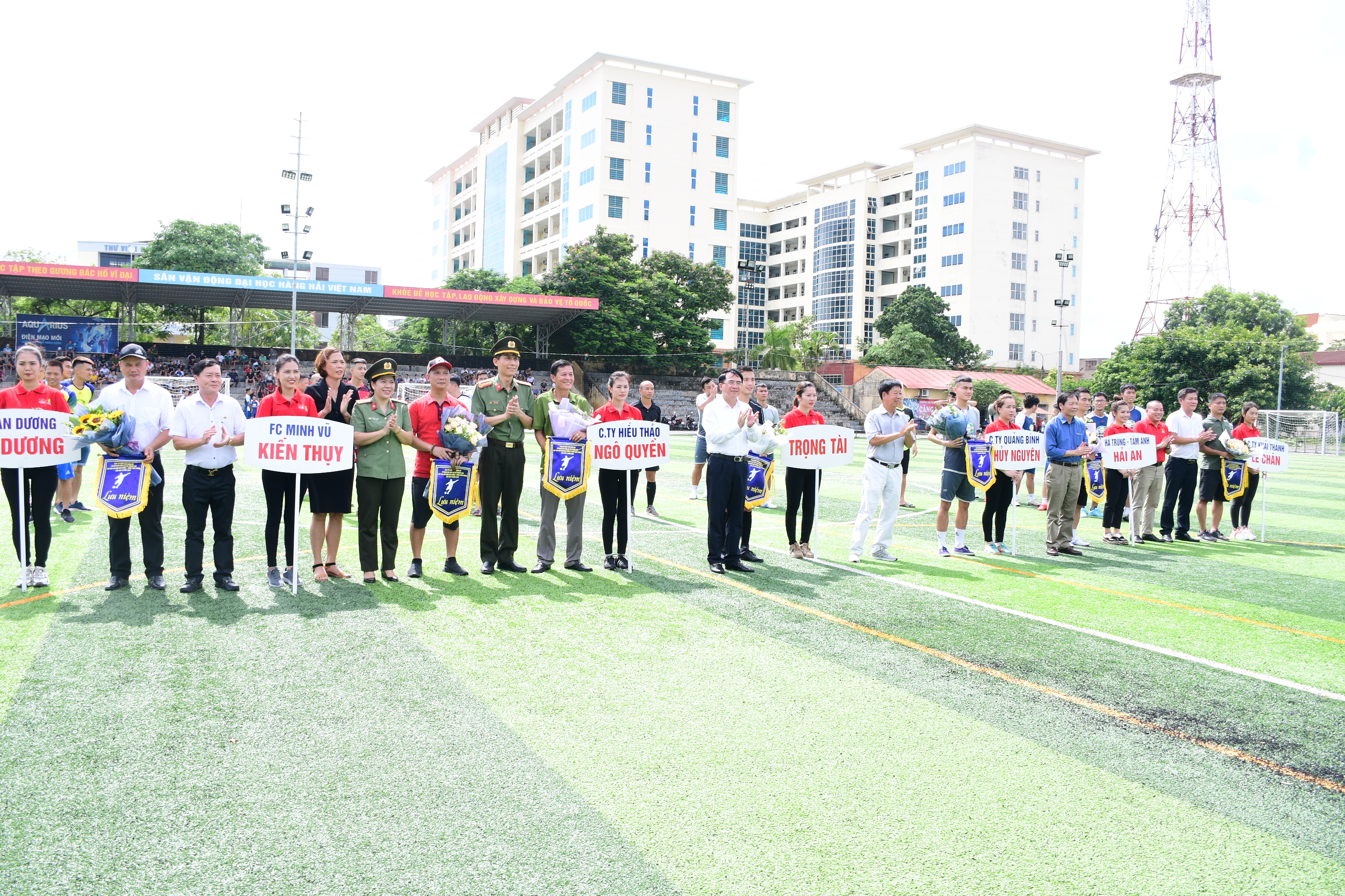 Khai mạc Giải bóng đá vô địch các CLB thành phố Cúp Báo An ninh Hải Phòng – Nhựa Tiền Phong lần thứ 19 năm 2020